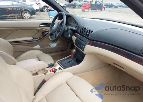 2006 BMW 325Ci из США, поврежденный, VIN WBABW33486PX85565